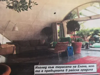 Уникален лукс! Вижте един от палатите на Елена Йончева! Има двор в апартамента си (СНИМКИ)