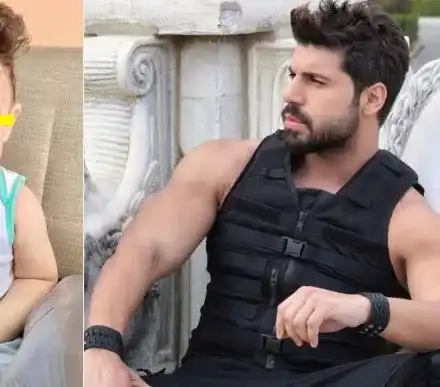 Фики и синът му с еднакви прически