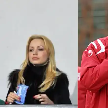 Жената на Любо Пенев гази закона, пуши на стадион