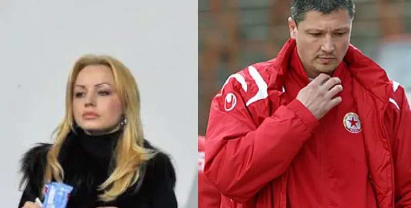 Жената на Любо Пенев гази закона, пуши на стадион