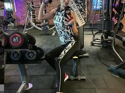 Маги Бадер отслабва със скачане