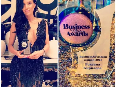 Мисис България Роксана Кирилова получи приза „Business and Fashion Woman“
