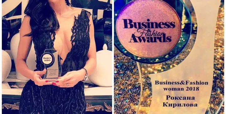 Мисис България Роксана Кирилова получи приза „Business and Fashion Woman“