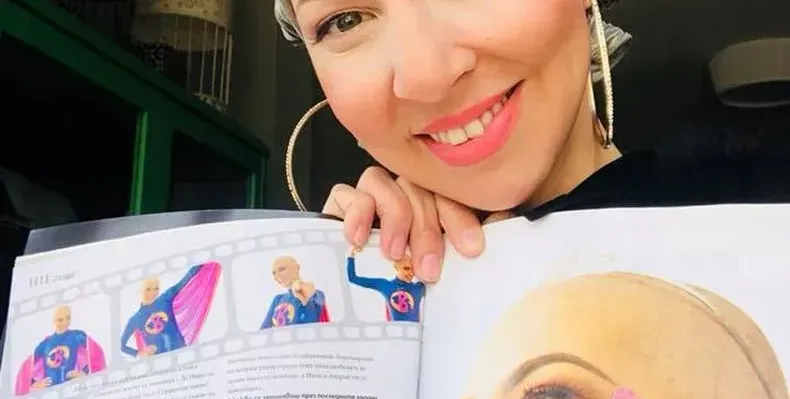 Супер Бианка се показа без коса