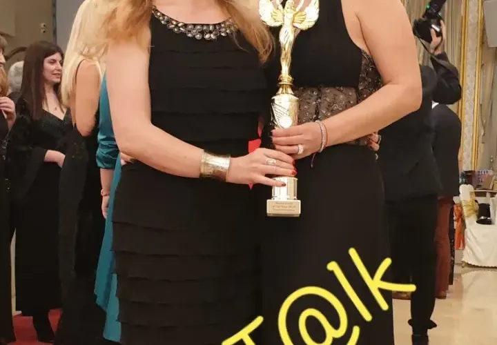 Теодора Давидкова с приз „Мисис дама на годината“ 2019 за Body T@lk