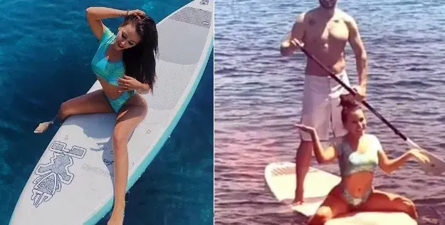 Гери-Никол кара сърф с ново гадже