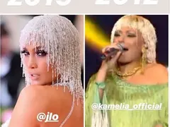 Камелия скочи на Джей Ло