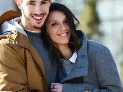 Луиза с бебе от Наум Шопов