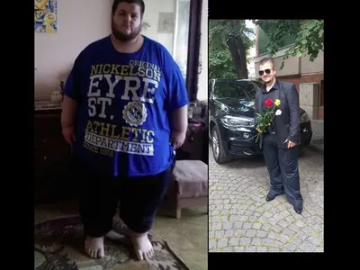 Невероятно! Абитуриентът Самуил свали 186 кг. за бала си! Ето как от 276 стана 90 кила