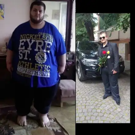 Невероятно! Абитуриентът Самуил свали 186 кг. за бала си! Ето как от 276 стана 90 кила