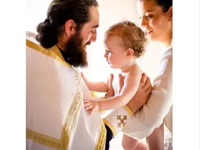 Ралица Паскалева кръсти сина си в Йерусалим