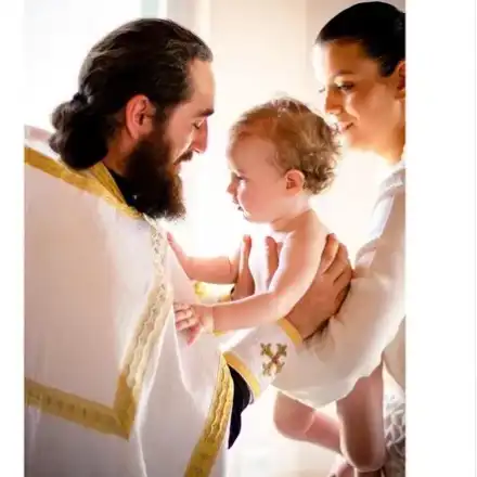 Ралица Паскалева кръсти сина си в Йерусалим