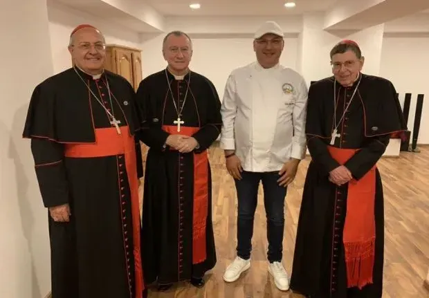 Шеф Манчев готви на папата