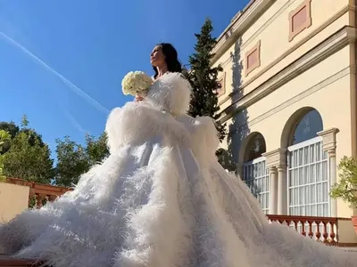 Световно признание! Роклята на топ дизайнерката Евгения Борисова за сватбата на Цеци Красимирова предизвика световен фурор! (Снимки)