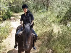 Цеци Красимирова на езда