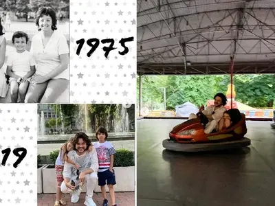 Киркоров заведе децата във Варна! Поп звездата се вози на блъскащи колички