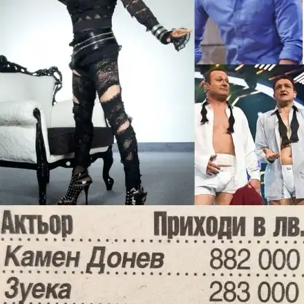 Лили стана милионерка за година, Карамазов на нула, Зуека взе 5 пъти повече от Рачков, Графа назад с 311 бона (Колко са получили родните звезди за 2018г. - в галерията)