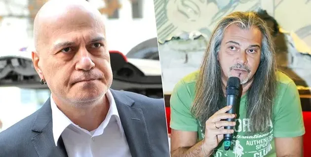 Маги влиза в студиото на Слави