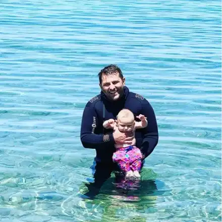 Синът на Антония Петрова с първо гмуркане