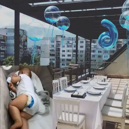 Внучето на Ахмед Доган с парти за половин годинка