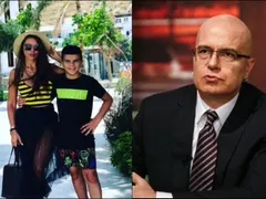 Алисия срещна сина си със Слави