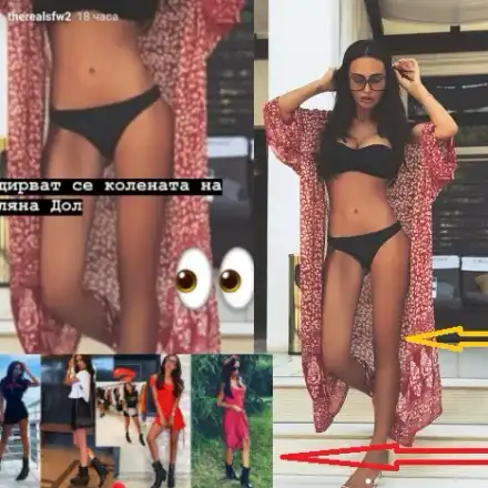 Биляна, къде са ти колената? Бившата на Божинов обича Фотошопа и… кожените си зимни боти, които не сваля дори при 40 градуса жега