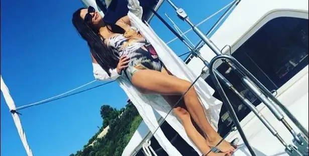 Деси Цонева бременее на яхта