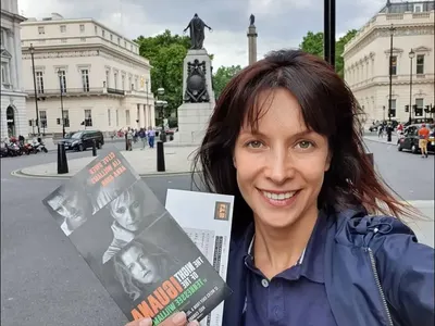 Яна Маринова обикаля Лондон