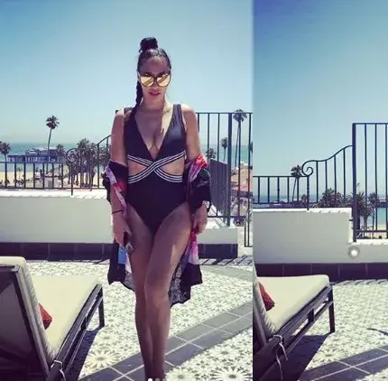 Мария Илиева на почивка в Санта Барбара