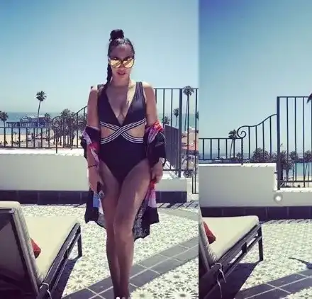 Мария Илиева на почивка в Санта Барбара