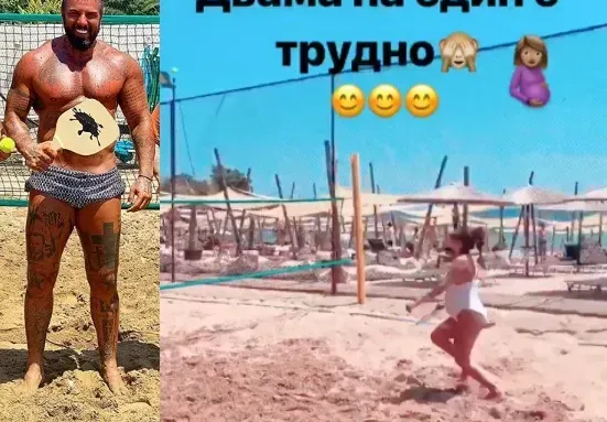 Покрай бременността и пълнеенето на Златка, и Благо Георгиев се угои! Вижте какви кълки е отпрал