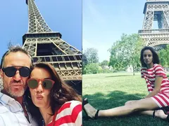 Радина и Деян играят в Париж