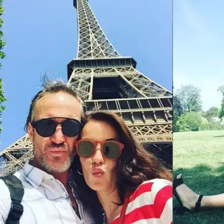 Радина и Деян играят в Париж