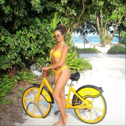 Райна цял месец на Малдивите