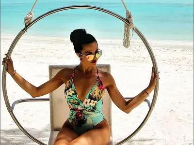 Райна цял месец на Малдивите