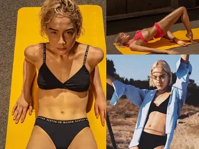 Щерката на Слави Бинев стана модел