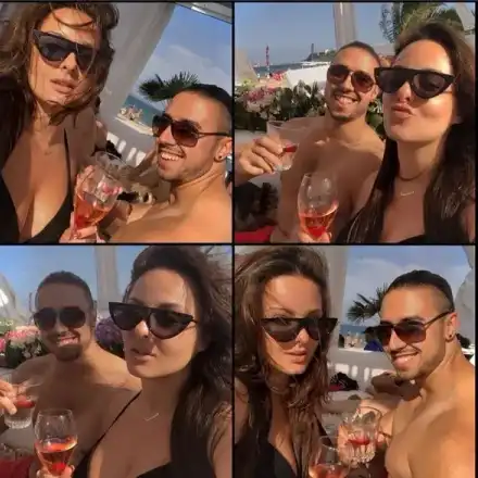 Симона Загорова купонясва с батковци на плажа