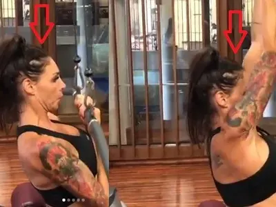 Златка вае тяло, но главата си занемари! Плеймейтката ОПЛЕШИВЯВА (Фото факт)