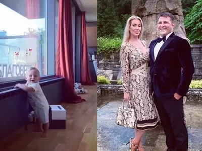 Антония Петрова мъчи 6-месечния си син да проходи! Миската кара бебето да върви, докато връстниците му едва стоят седнали