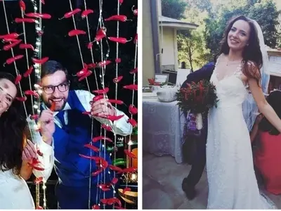 Булката Джулия Бочева получи скоба на сватбата си