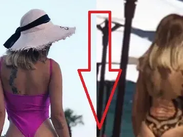 Дупето на Джулиана с целулит като мекица! Розмари я шамароса: Предай ми някой урок по Фотошоп! (Папарашко фото в галерията)