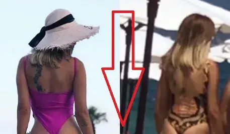 Дупето на Джулиана с целулит като мекица! Розмари я шамароса: Предай ми някой урок по Фотошоп! (Папарашко фото в галерията)