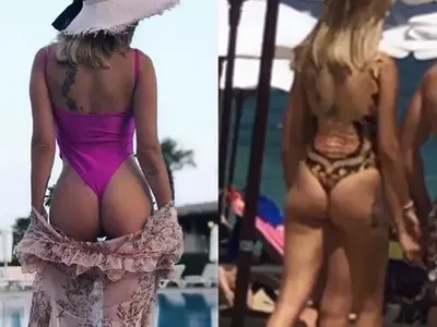 Дупето на Джулиана с целулит като мекица! Розмари я шамароса: Предай ми някой урок по Фотошоп! (Папарашко фото в галерията)