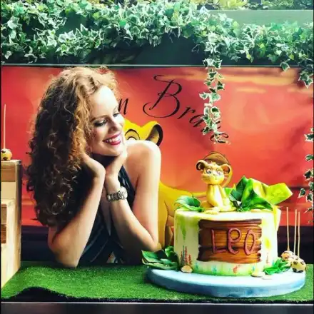 Гери Малкоданска празнува първи рожден ден на сина си