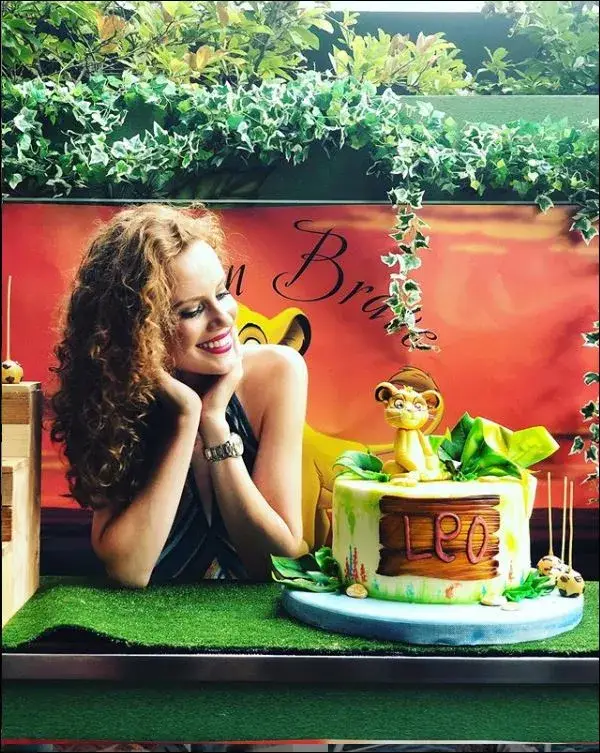 Гери Малкоданска празнува първи рожден ден на сина си