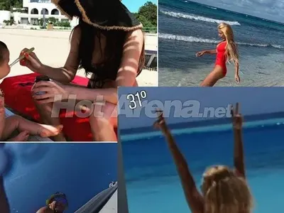 Лятото на звездите: Гала по монокини на Малдивите, Ирина Тенчева играе шах, Бахаров и Вергов сърфират и още…