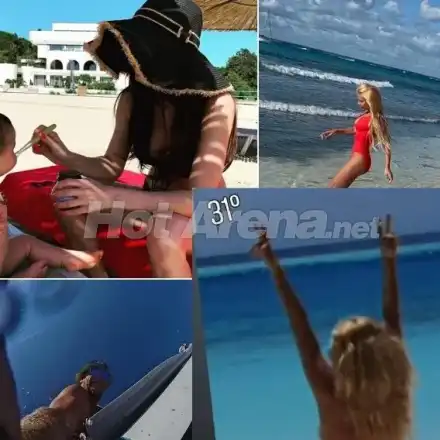 Лятото на звездите: Гала по монокини на Малдивите, Ирина Тенчева играе шах, Бахаров и Вергов сърфират и още…