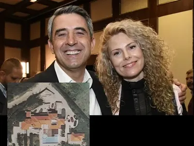 Плевнелиев с частен басейн в гръцкото си имение