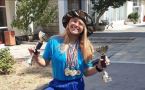 Руса хубавица с 8 златни медала по плуване