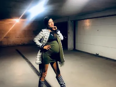 Деси Цонева влезе в деветия месец с огромен корем